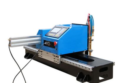 CNC mesin pemotong api plasma logam mesin pemotong stainless dengan THC
