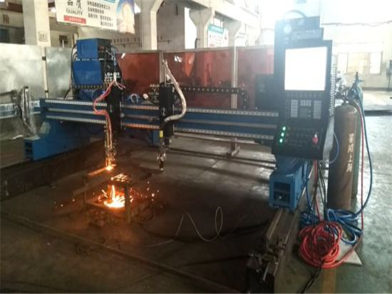 1500mm * 2500mm JX-1525 Kualitas Super CNC Portabel Api Cutter / mesin pemotong api porable