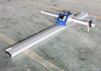 CNC mesin pemotong meja plasma untuk stainless / pelat baja / tembaga