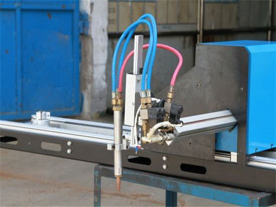 Pengolahan logam oxy-fuel gas portabel mesin pemotong plasma cnc