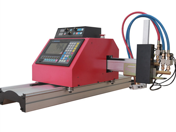 Bossman portabel cantilever CNC mesin pemotong plasma untuk, ss, cs, profil aluminium