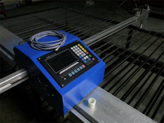 CNC mesin pemotong meja plasma untuk stainless / pelat baja / tembaga