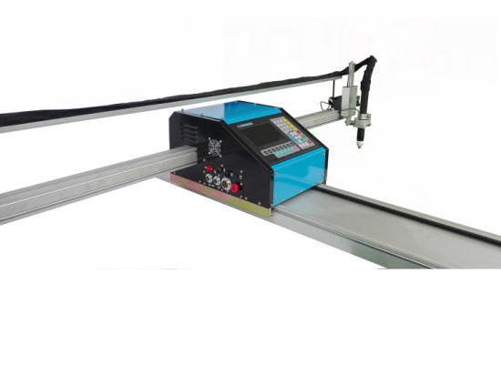 Portable Metal CNC Plasma cutter dengan perangkat lunak Fastcam