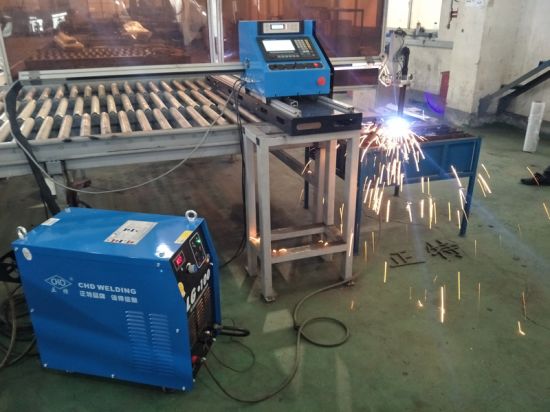 Portabel CNC plasma api mesin pemotong logam untuk stainless, baja karbon dan dengan bagian-bagian komponen murah
