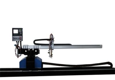Logam Baja Gantry Type CNC Plasma Cutter / Cutting Machine untuk Baja Ringan