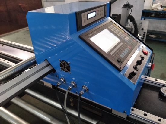 cnc mesin pemotong logam plasma dengan THC / tebal mesin pemotong plasma logam untuk lembaran logam / 40A 60A 120A power supply cutter