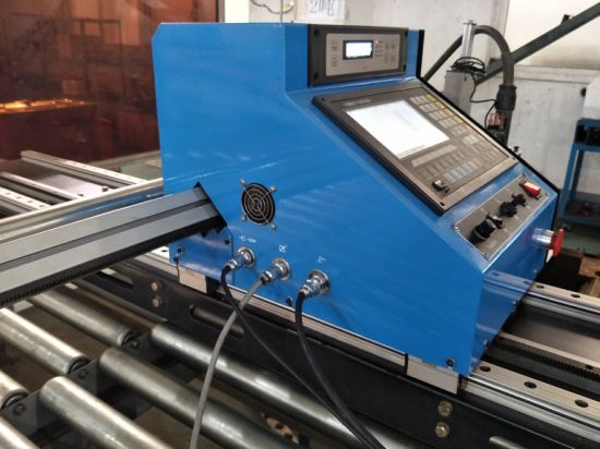 Kecepatan tinggi lembaran logam cnc mesin pemotong plasma / biaya rendah Mesin pemotong logam