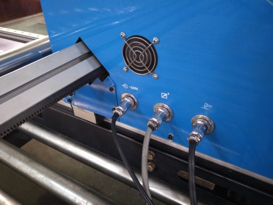 cnc mesin pemotong meja plasma baru untuk pelat baja logam