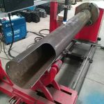 CNC Plasma dan Baja Api Lembaran Logam Plat Aluminium Cutting Machine