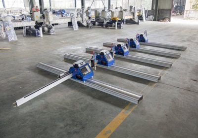 CNC Gantry mesin pemotong plasma jenis / plasma cutter pelat logam