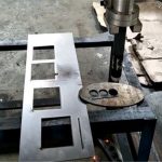 Cina pabrik Aluminium cnc mesin pemotong plasma logam