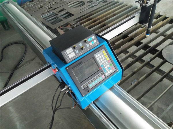 Cina mulai sistem kontrol 43A 63A 100A plasma daya cnc mesin pemotong plasma untuk besi baja besi stainless steel